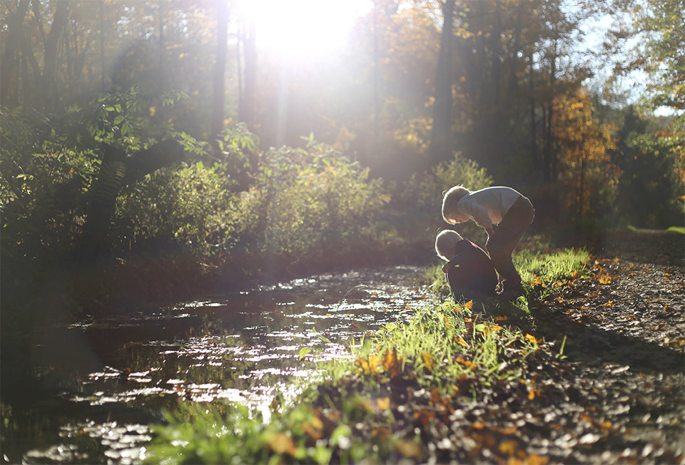 children-playing-by-river-north-york